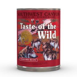 Taste of the Wild Southwest Canyon Recipe Canned Dog Food
