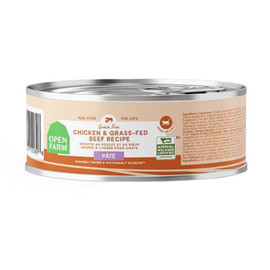 Open Farm Chicken & Grass-Fed Beef Recipe Pate Canned Cat Food - Front