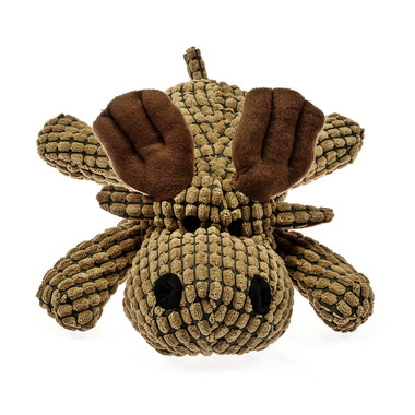 stuffed moose dog toy