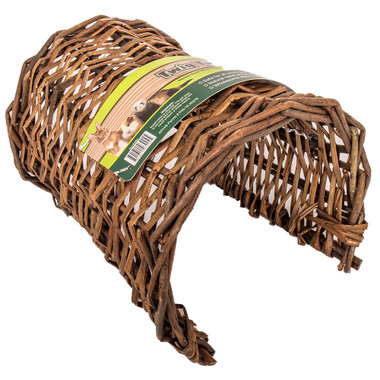 Ware Manufacturing Hand Woven Willow Twig Tunnel Small Pet Hideout