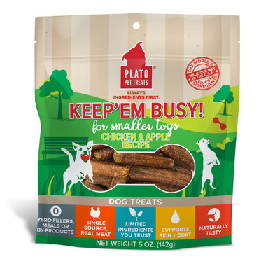 dog treats to keep them busy