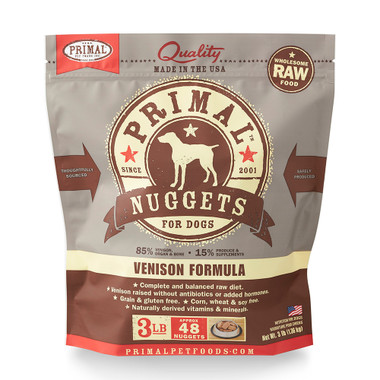 Primal Raw Frozen Canine Nuggets 