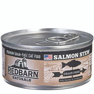 Redbarn Naturals Grain Free Salmon Recipe Stew Canned Cat Food