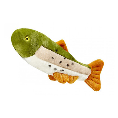 stuffed fish dog toy