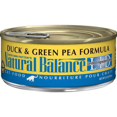 natural balance cat food green pea and chicken