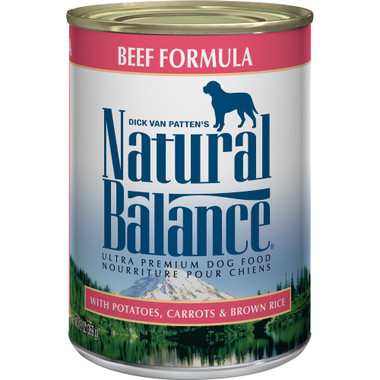 natural balance beef dog food