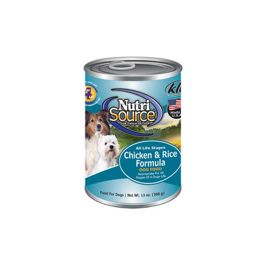 nutrisource dog food chicken and rice