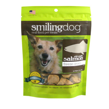 smiling dog treats