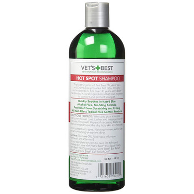 vet's best itch relief shampoo