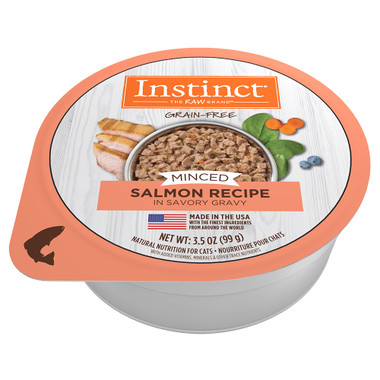 instinct cat food salmon