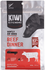 kiwi kitchens gently air dried beef dinner dog food