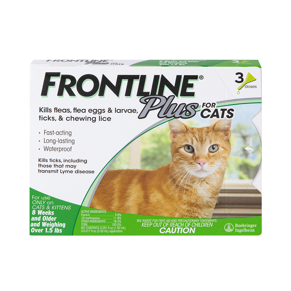 Frontline Plus Flea & Tick Treatment for Dogs & Puppies (89 ...