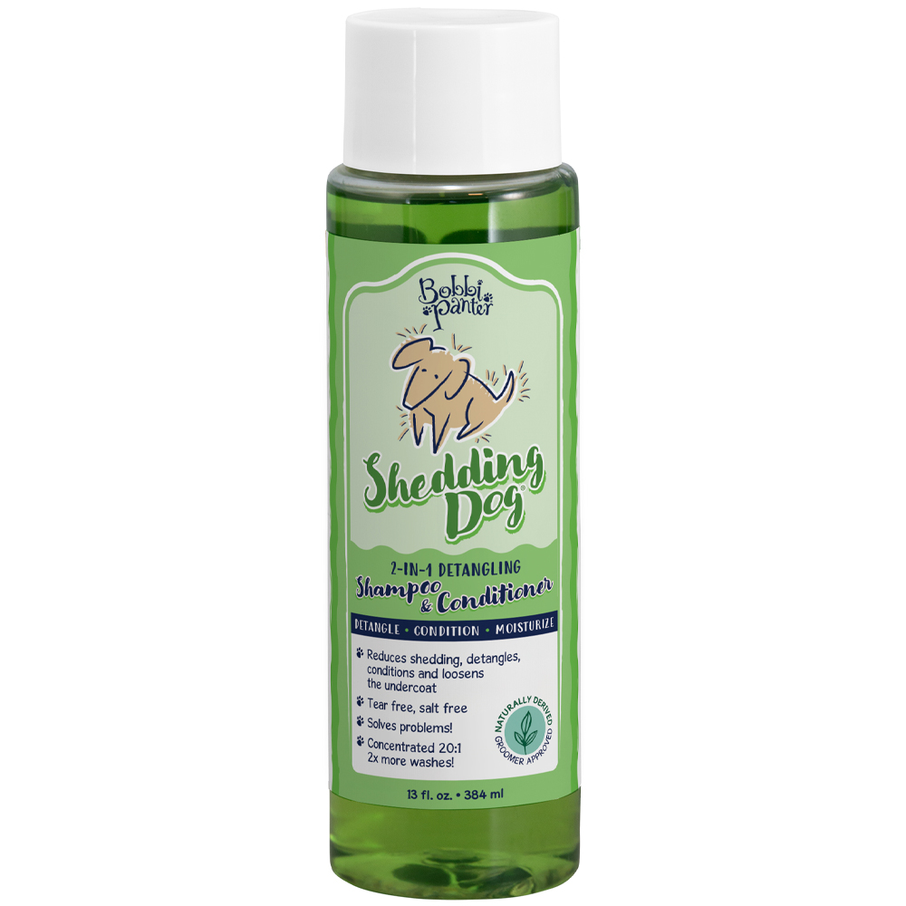 Bobbi Panter Shedding Dog 2-in-1 Detangling Shampoo & Conditioner for Dogs - Front
