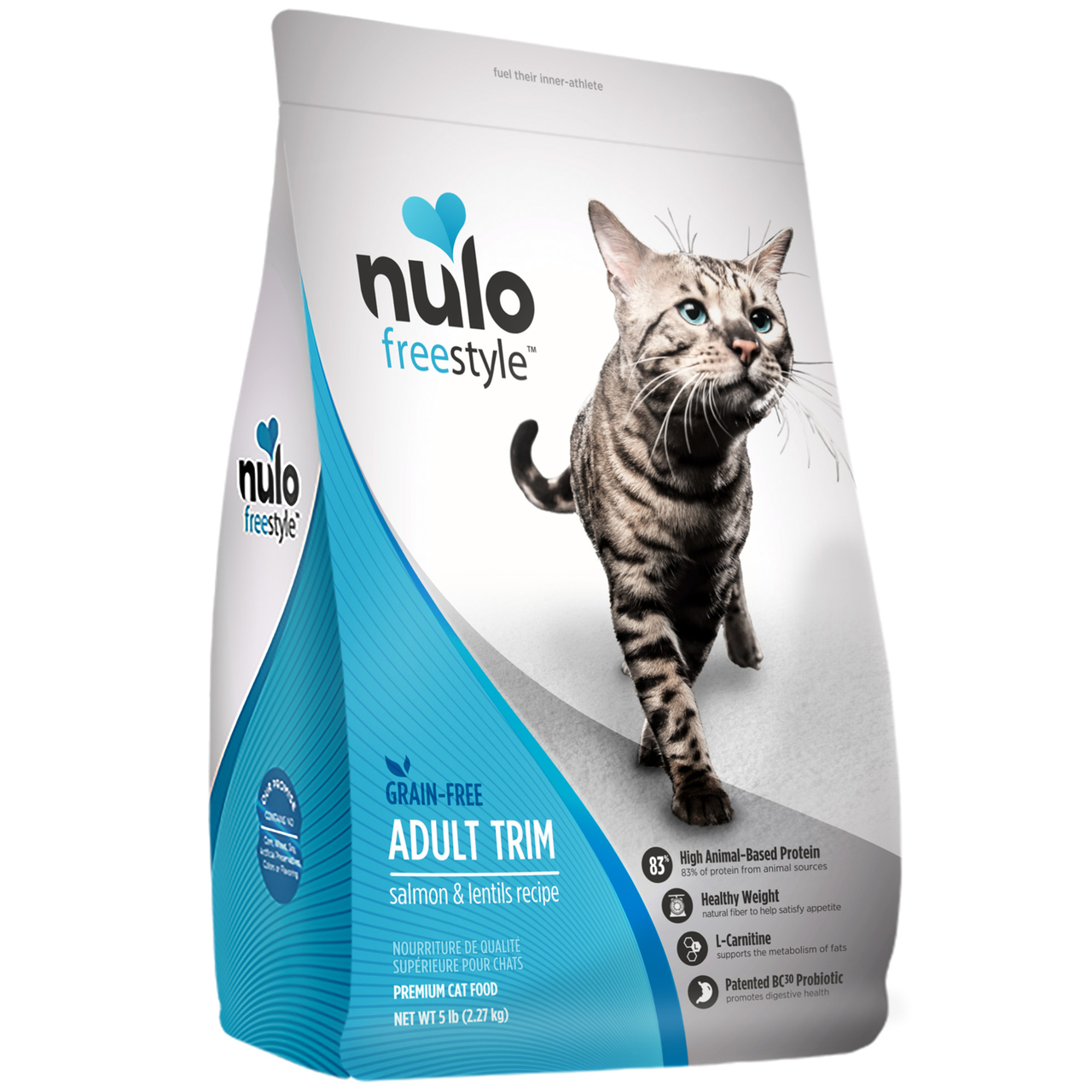 Nulo FreeStyle Adult Trim Salmon & Lentils Recipe Dry Cat Food