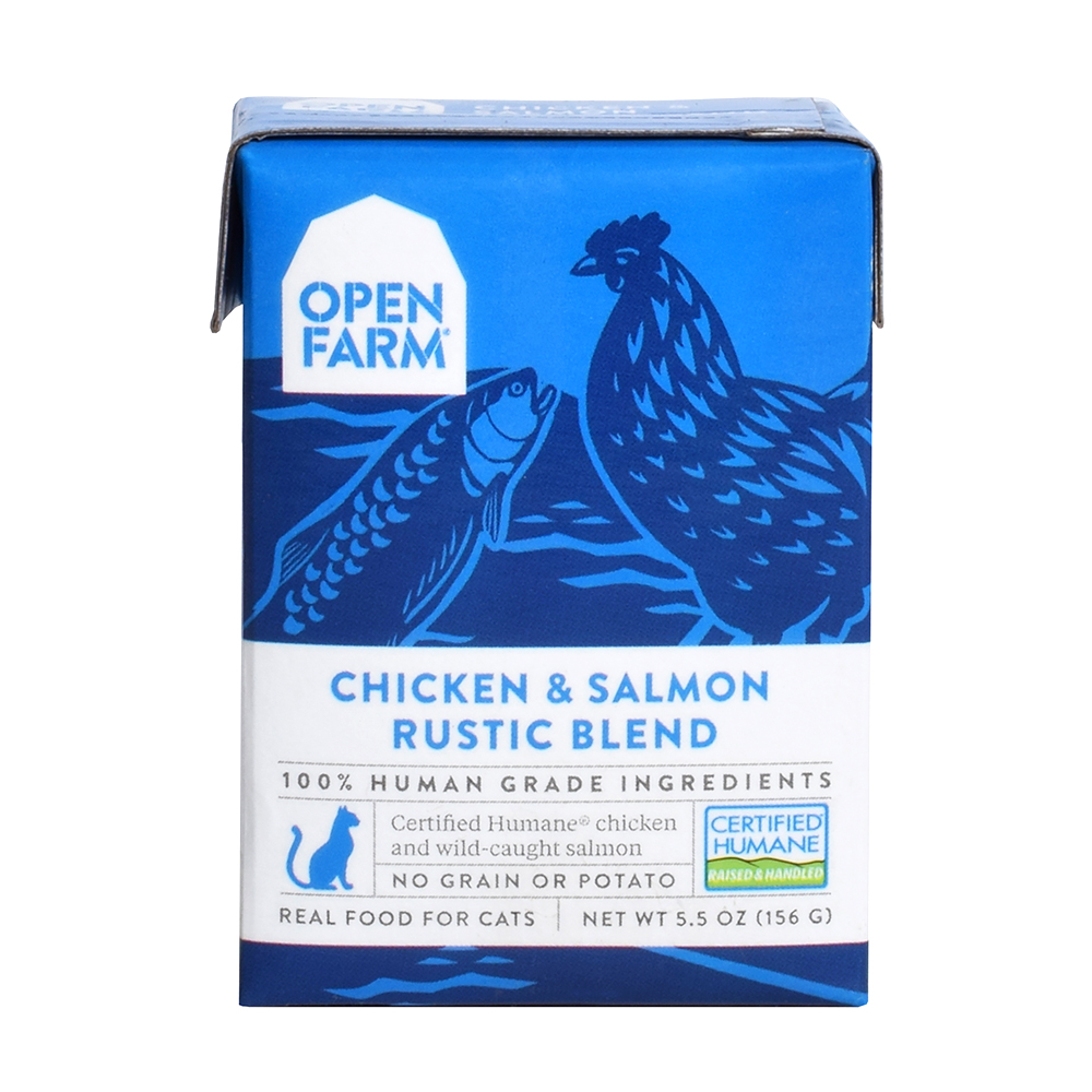 Open Farm Chicken & Salmon Rustic Blend Wet Cat Food