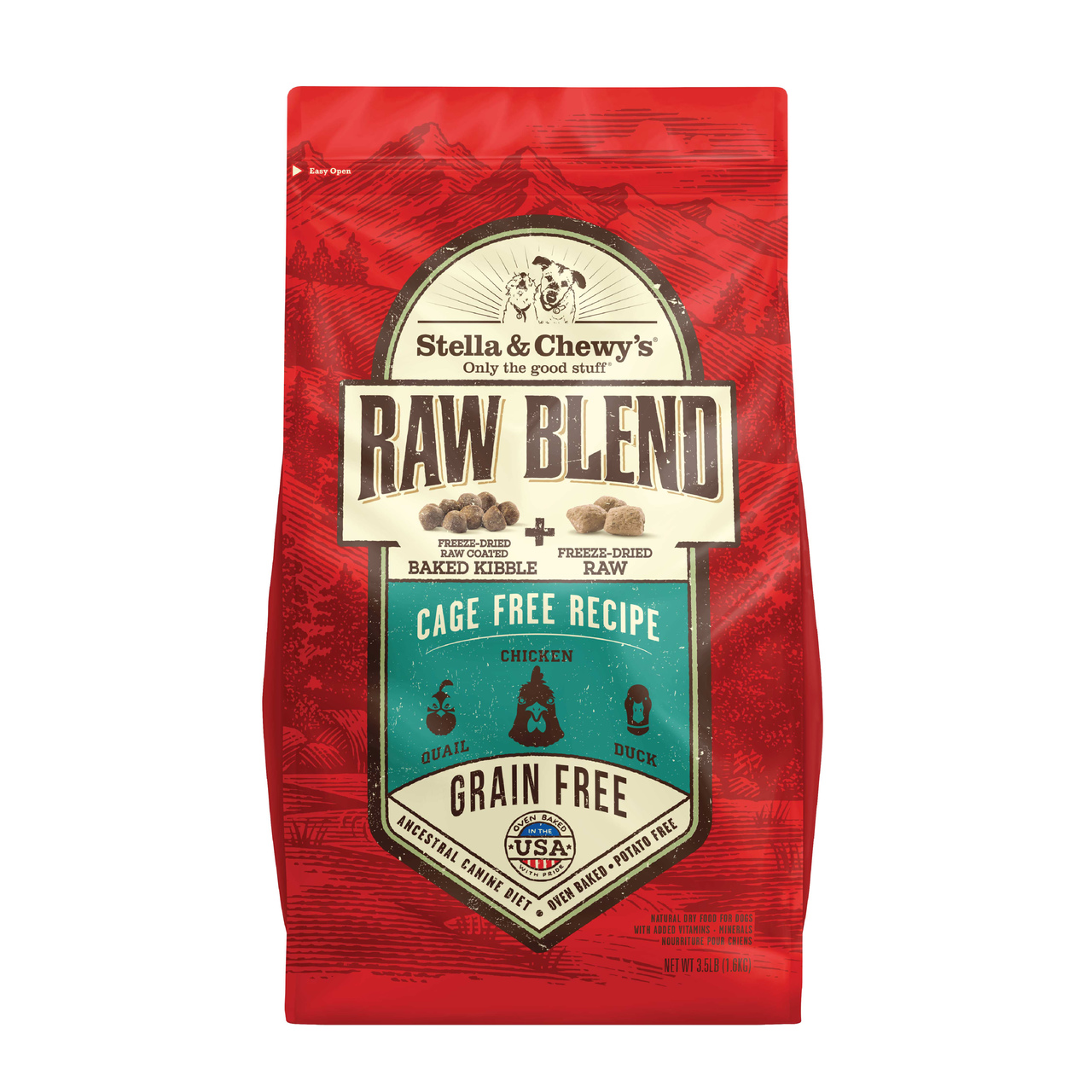 Stella & Chewy's Raw Blend Cage-Free Recipe Dry Dog Food