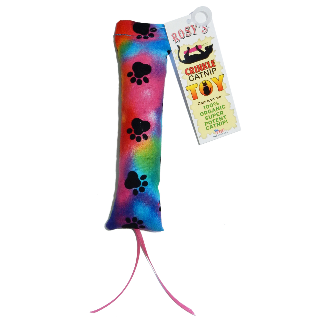 Rosy's Catnip Square Cat Toy, Assorted