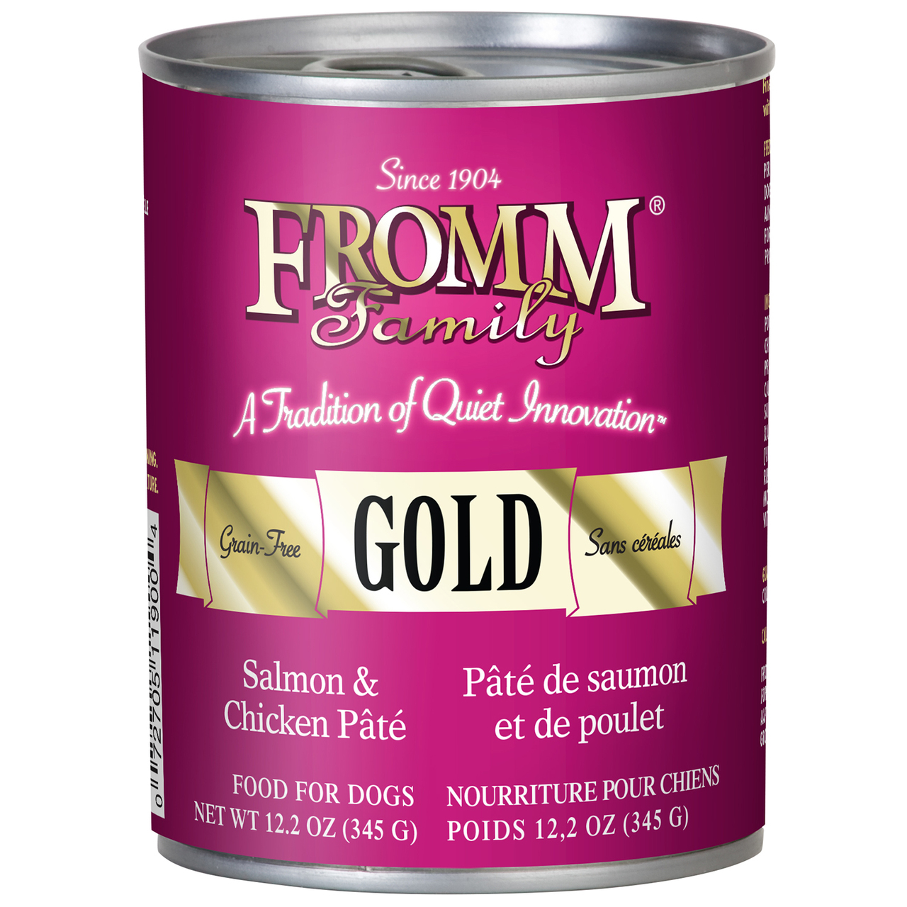 Fromm Pate Salmon & Chicken Pate Canned Dog Food 