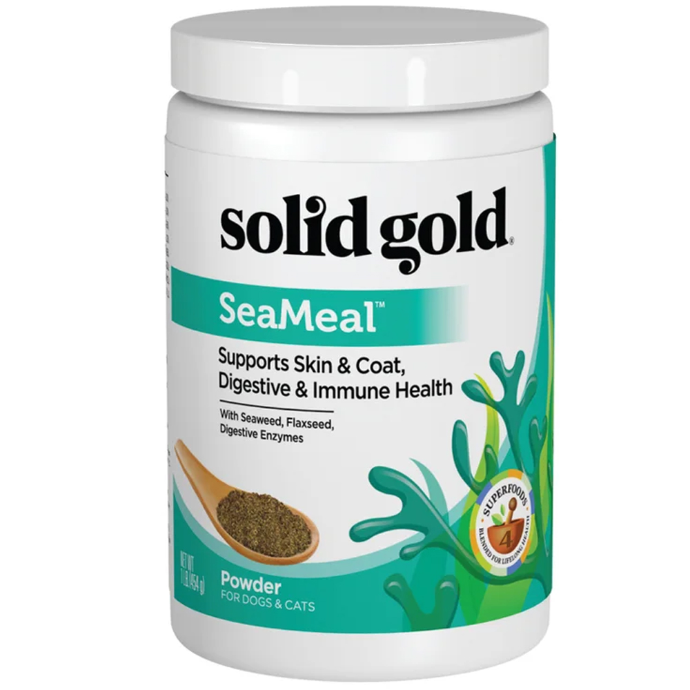 Solid Gold SeaMeal Supplement Powder for Dogs and Cats - Front