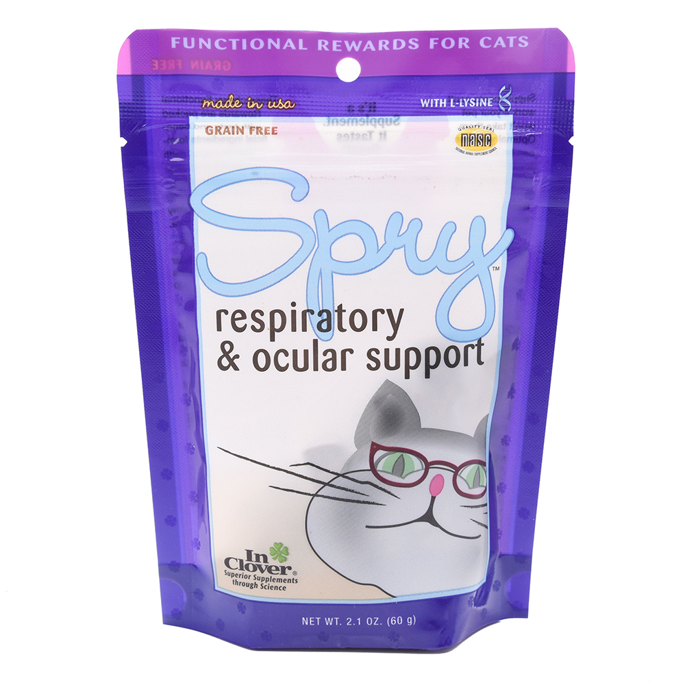InClover Spry Respiratory and Ocular Support Cat Treats 