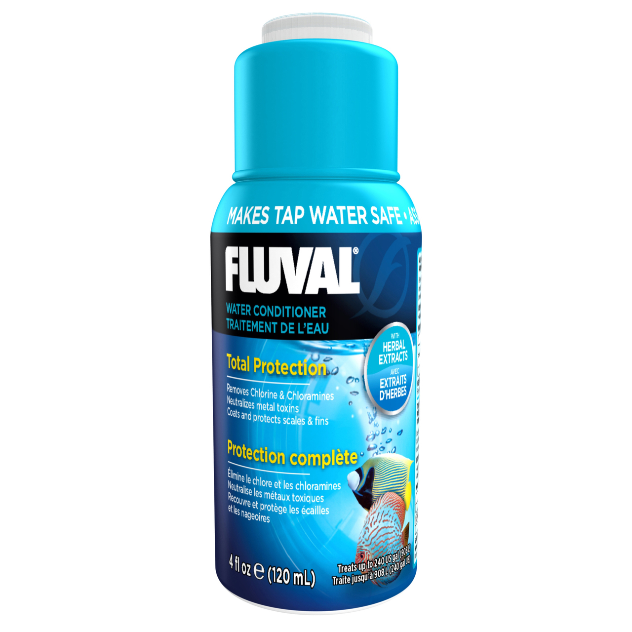 Fluval Aqua Plus Tropical Fish Aquarium Water Conditioner 