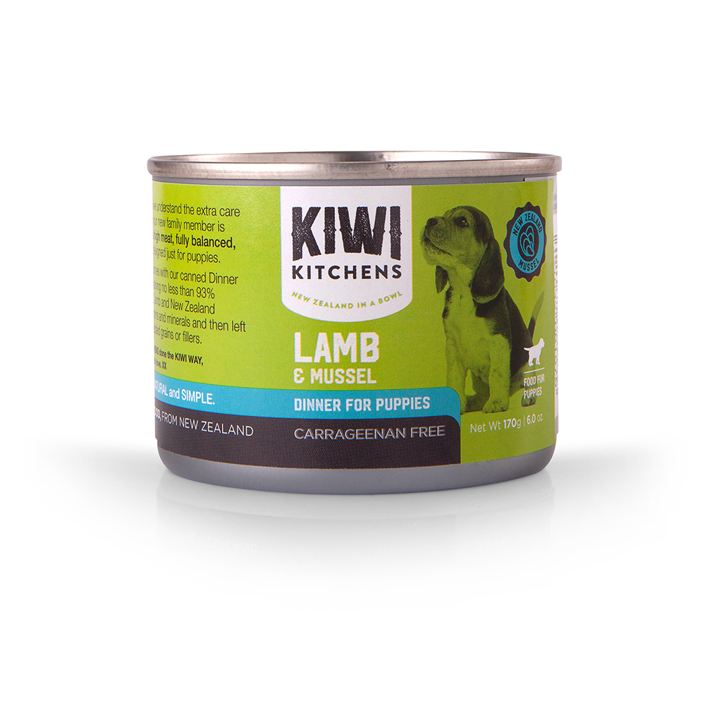 Kiwi Kitchens Lamb & Mussel Dinner Canned Puppy Food