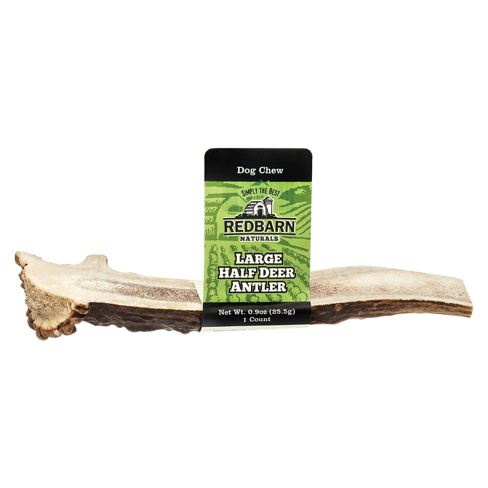 Redbarn Half Deer Antler Dog Chew Treat