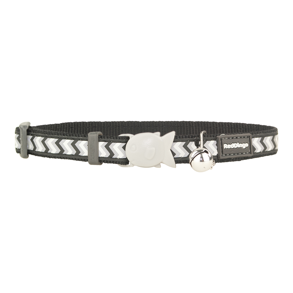 elastacat reflective safety stretch collar
