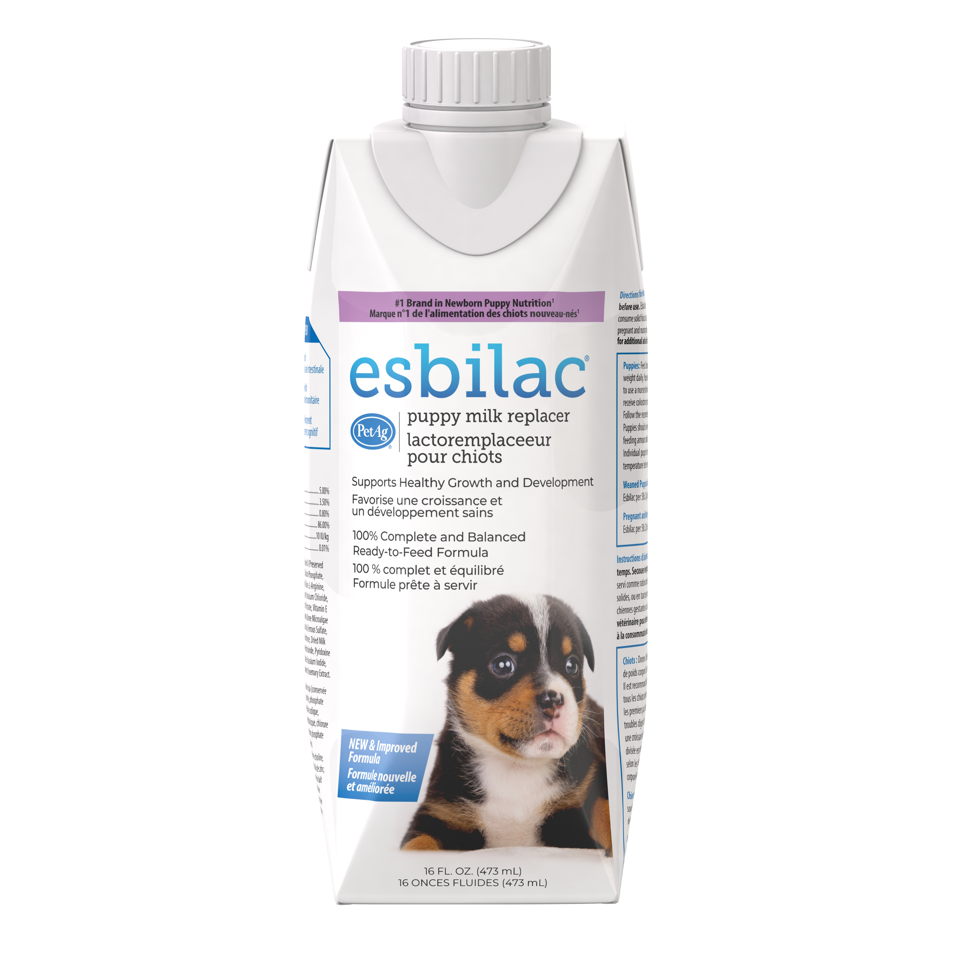 Esbilac Puppy Milk Replacer Liquid - Front