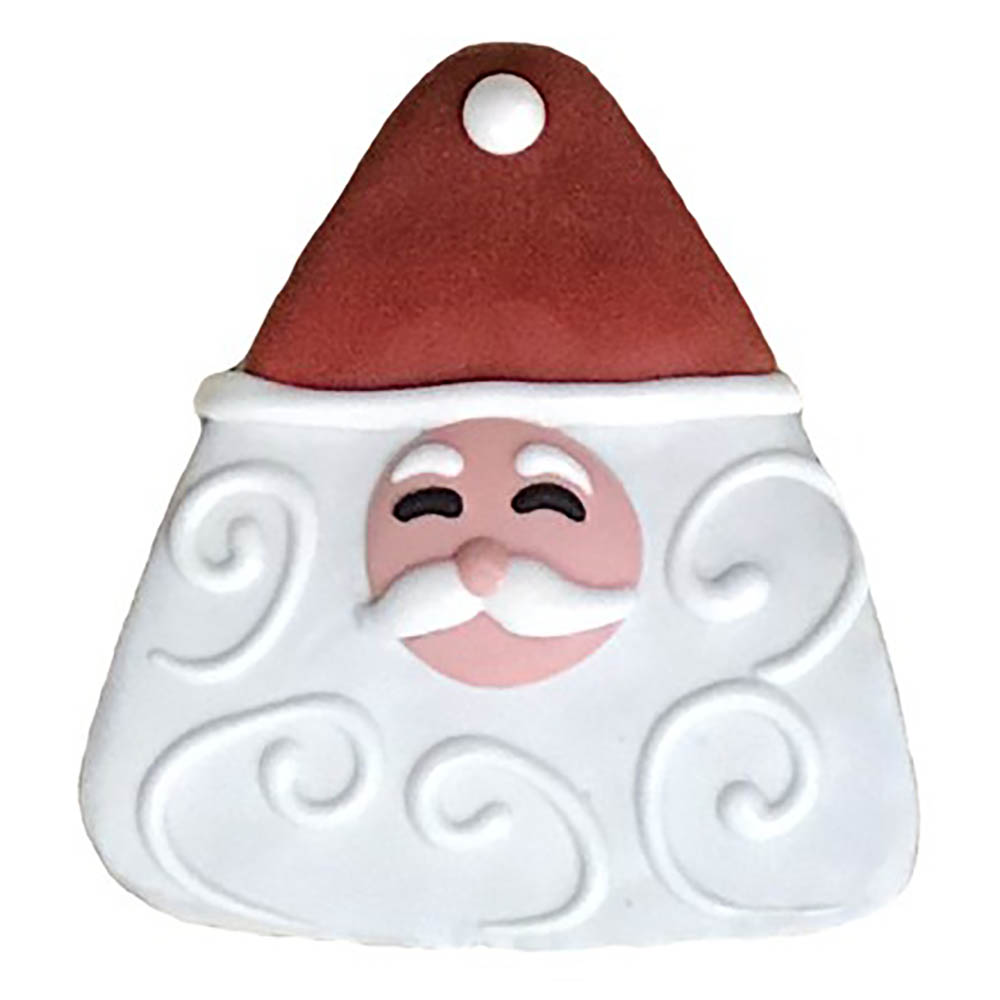 Pawsitively Gourmet Christmas Santa Cookie Dog Treat - Front