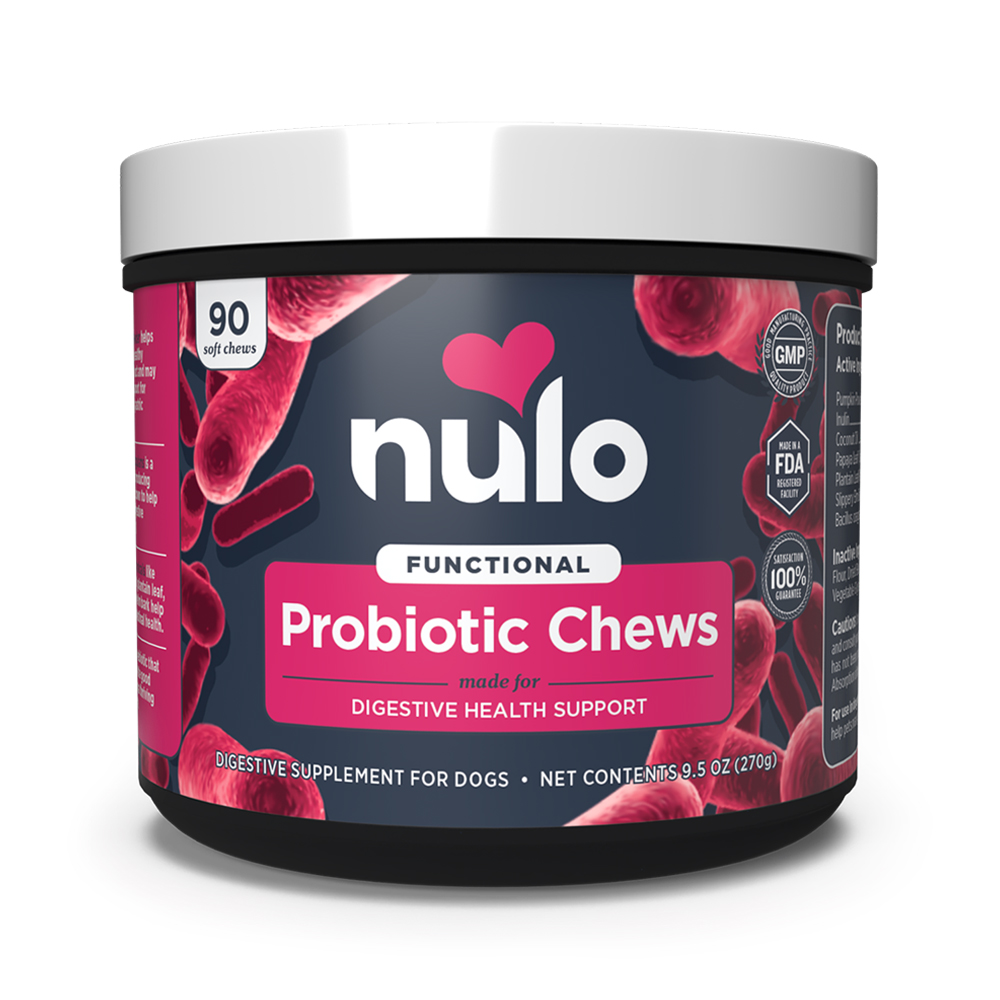 Nulo Functional Probiotic Chews for Dogs - Front
