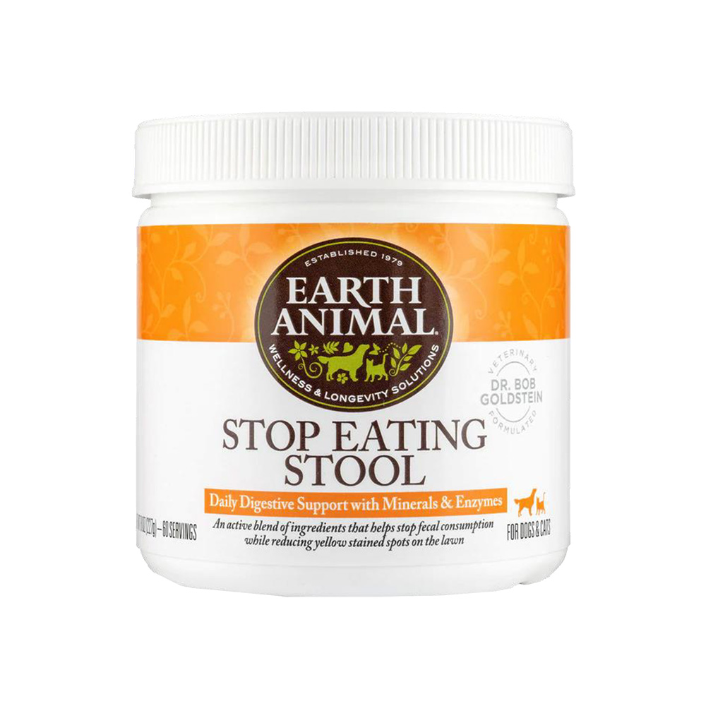 Pet Food Express Dr. Bob Goldstein Stop Eating Stool Daily Digestive Support for Dogs & Cats - Front