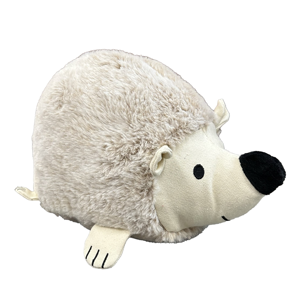 Fetch Your Own Adventure Blonde Hedgehog Plush Dog Toy
