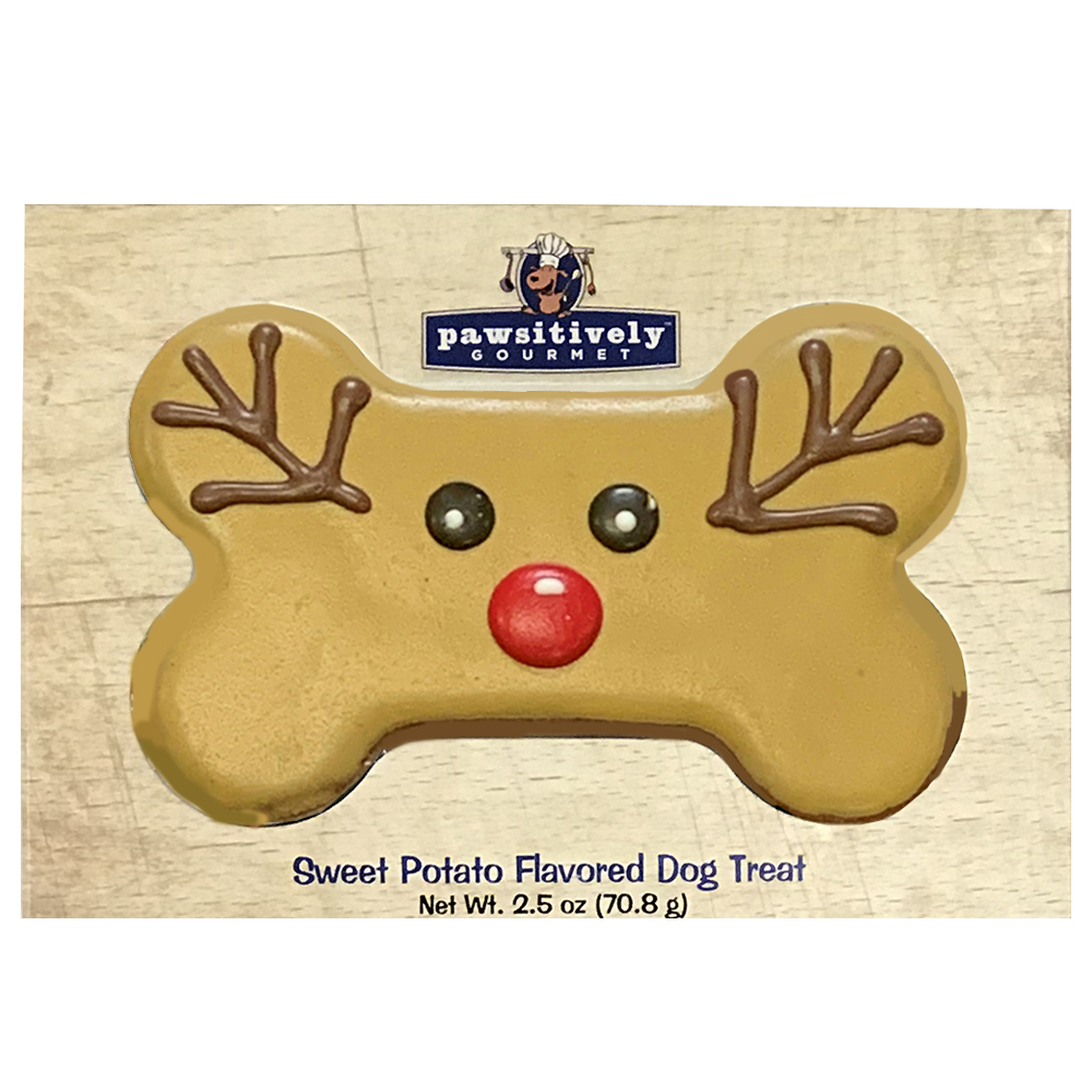 Pawsitively Gourmet It's My Birthday Bone Cookie Gift Box Dog Treat