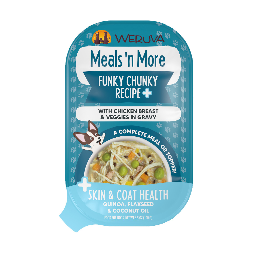 Weruva Meals 'n More Funky Chunky Recipe Plus Wet Dog Food - Front