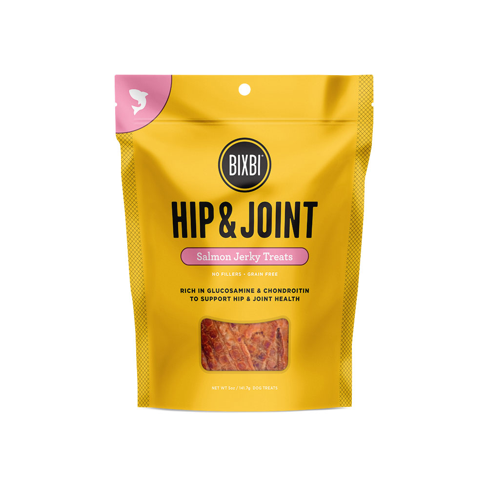 Bixbi Hip & Joint Salmon Jerky Dog Treats