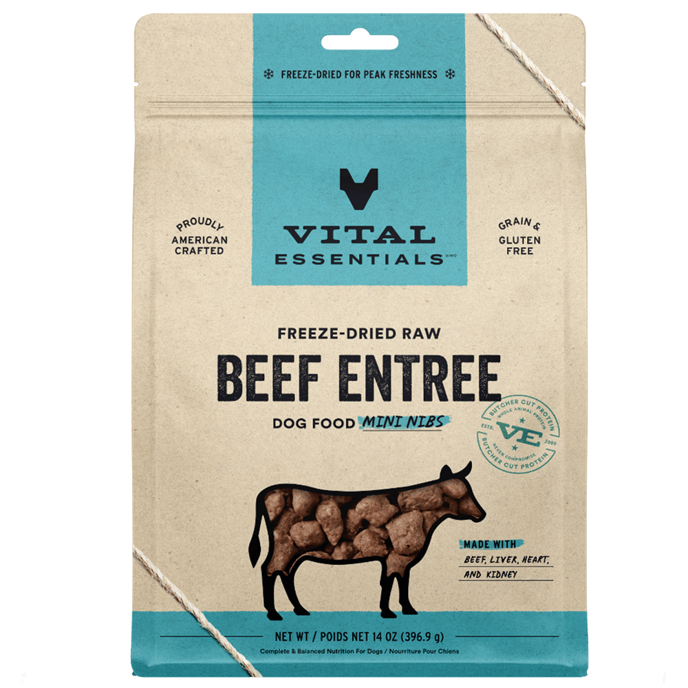 vital-essentials-duck-entr-e-mini-nibs-freeze-dried-raw-dog-food