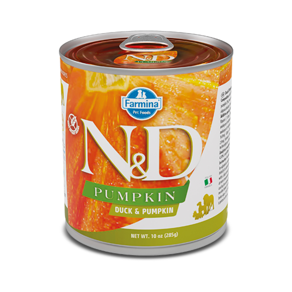 Farmina N&D Pumpkin Duck & Pumpkin Canned Adult Canned Dog Food - Front