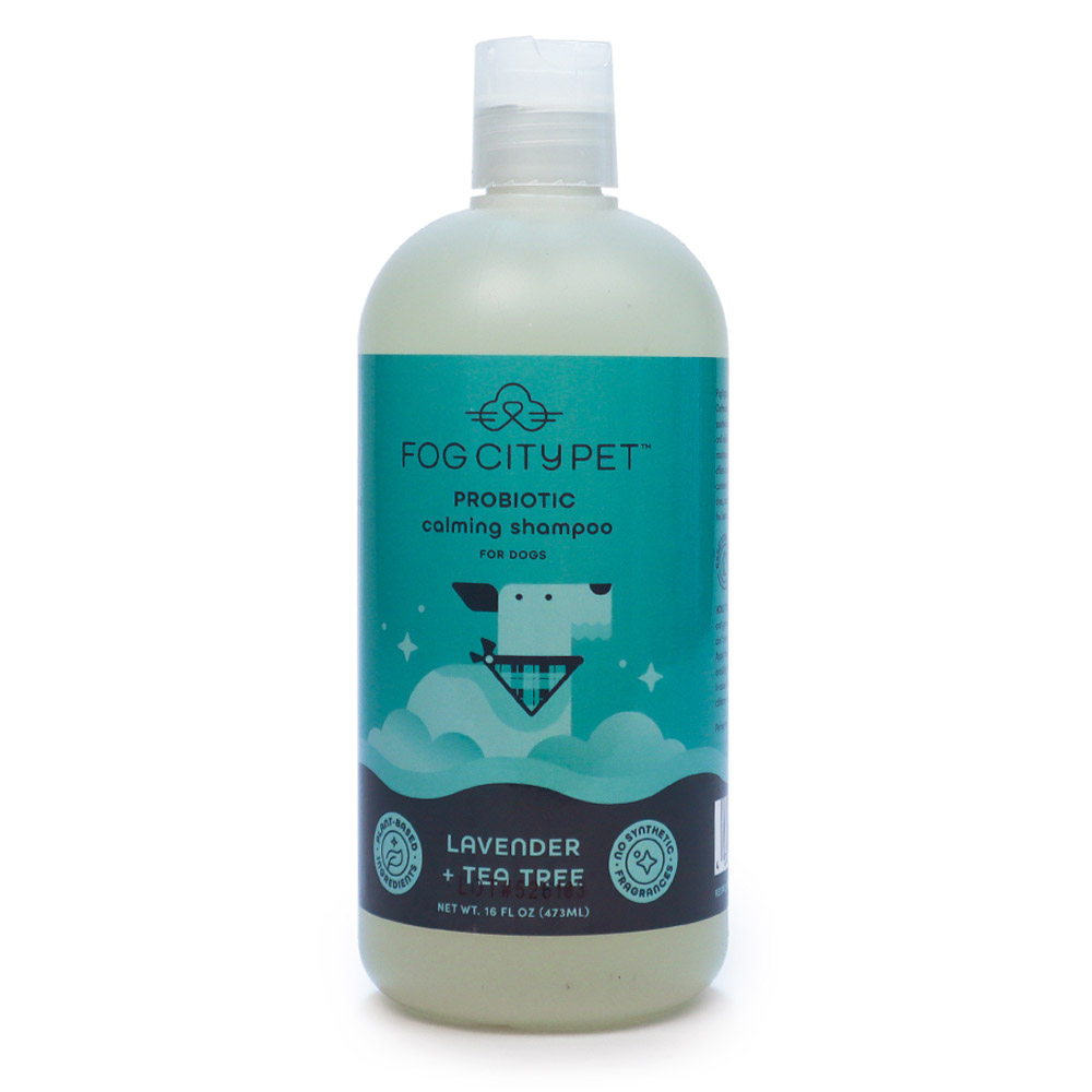 Fog City Pet Probiotic Calming Lavender + Tea Tree Shampoo for Dogs - Front