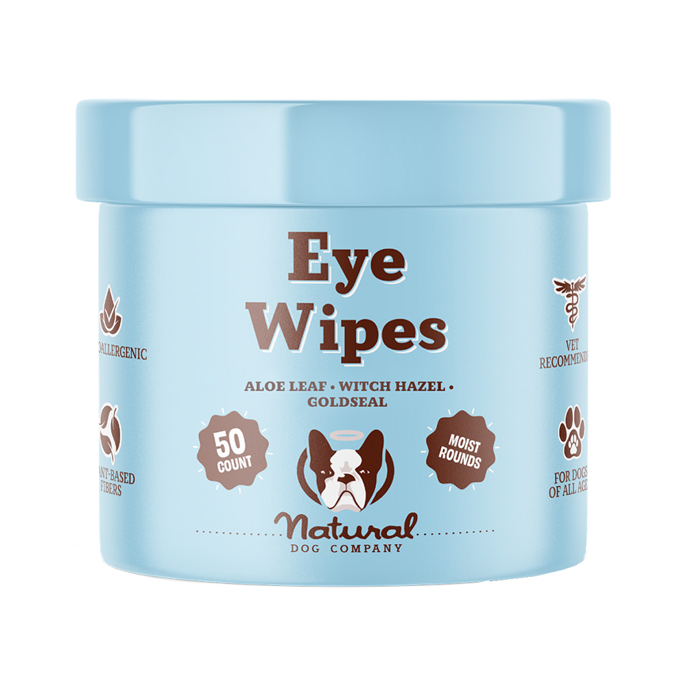 Natural Dog Company Eye Wipes for Dogs