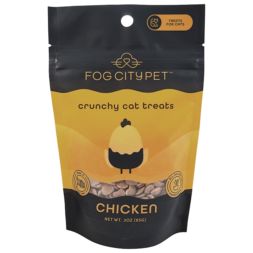 Fog City Pet Snackables Crunchy w/ Soft Filling Chicken Cat Treats