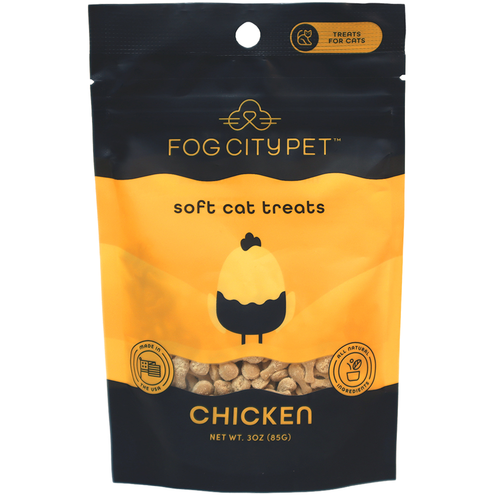 Fog City Pet Soft Chicken Cat Treats - Front