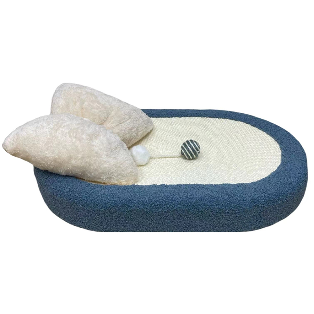 Sammy & Sadie The Nest Cat Scratcher Bed - Front