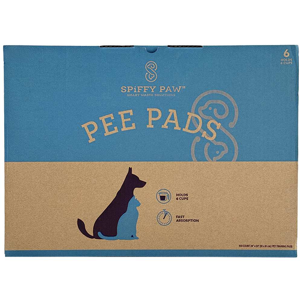 Spiffy Paw Pee Pads - Front
