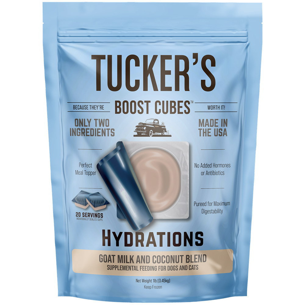 Tucker's Boost Cubes Whole Grinds Pureed Whole Salmon Frozen Dog