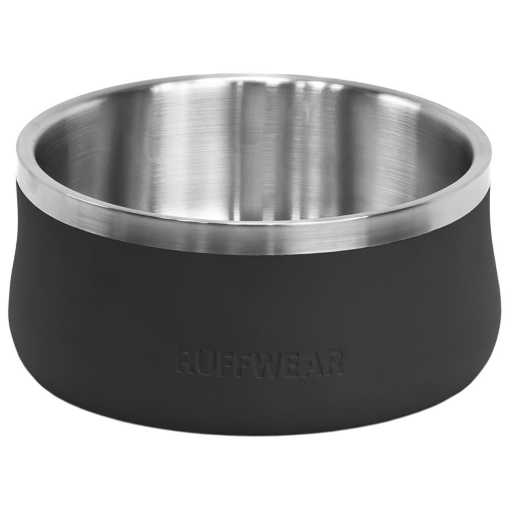 Ruffwear Basalt Gray Basecamp Dog Bowl - Front