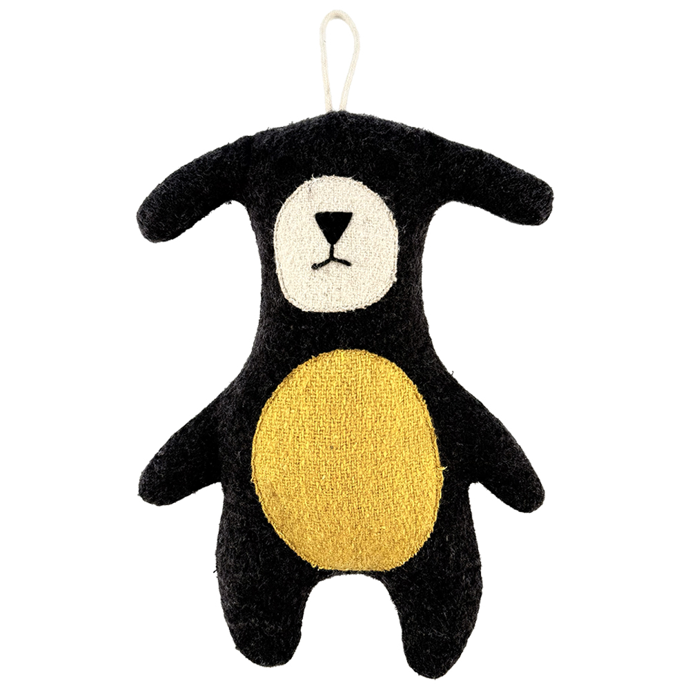 Fetch Your Own Adventure Felt Teddy Plush Dog Toy - Front