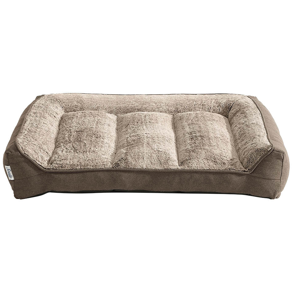 Sealy Brown Supportive Mattress Dog Bed - Front
