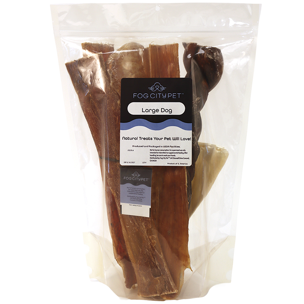 Fog City Pet Large Dog Chews Variety Pack