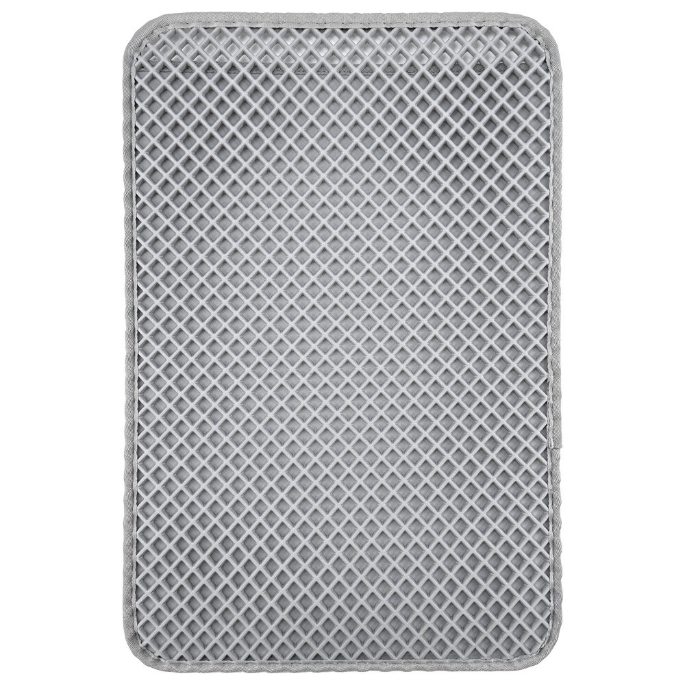 Spiffy Paw The Grate Gray Litter Trapping Mat - Front